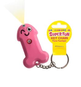 Super Fun Key Chain Penis Flashlight