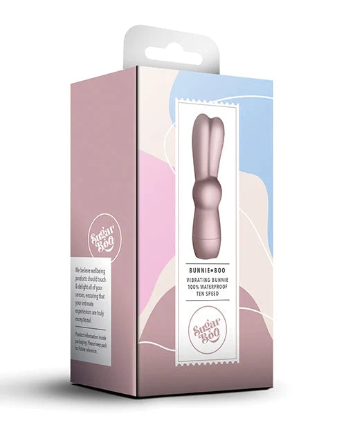 Sugarboo Bunnie Boo Blush – Rechargeable Bunny Vibrator with 10 Vibration Modes