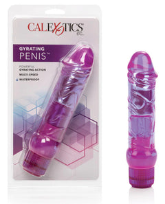 Waterproof Crystalessence Gyrating Penis – Multi-Speed Vibrating Rotating Massager | CalExotics