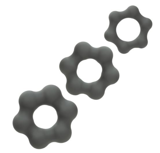 Alpha Liquid Silicone 3 Ring Endurance Set