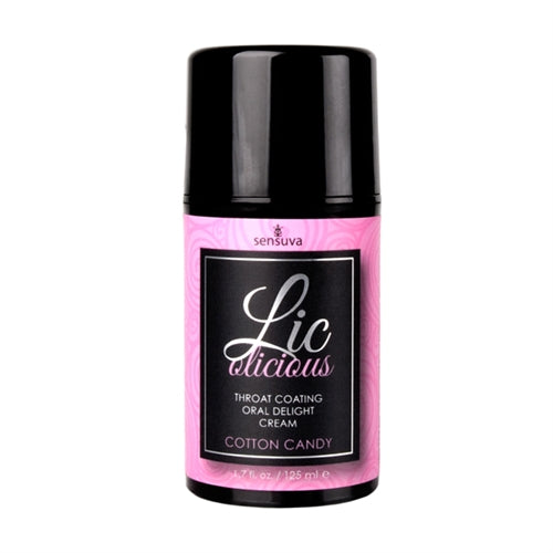 LIC O LICIOUS ORAL DELIGHT CREAM COTTON CANDY 1.7 OZ