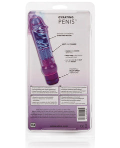 Waterproof Crystalessence Gyrating Penis – Multi-Speed Vibrating Rotating Massager | CalExotics