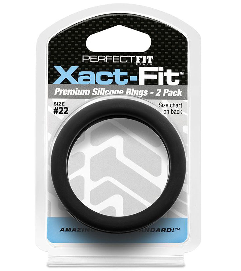 PERFECT FIT XACT-FIT #22 2 PK BLACK