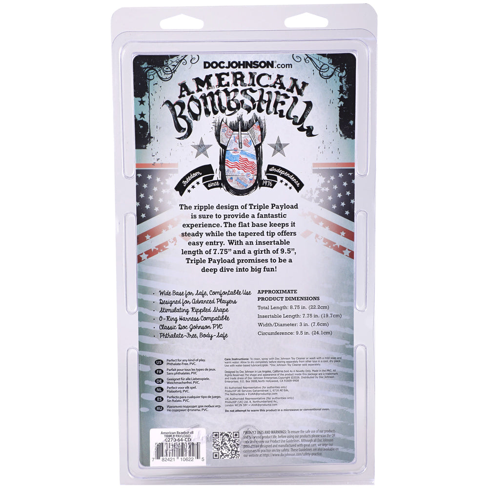 American Bombshell Triple Payload Gun Metal - Black