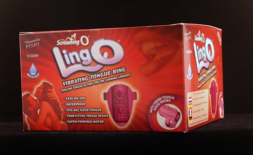 The Ling-O Vibrating Tongue Ring - 12 Count Box