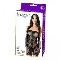 2PC CANNA MINI DRESS & GLOVES