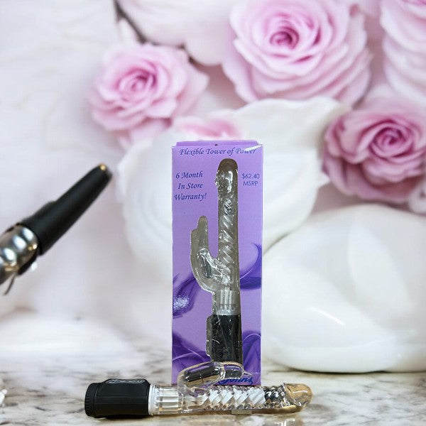 Doctor John’s Tower of Power – Dual Stimulation Vibrator