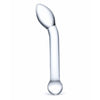 GLAS 8 SLIMLINE G SPOT GLASS DILDO "