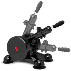 Vac-U-Lock Fuck Machine Black – Adjustable Multi-Speed Thrusting Machine by Doc Johnson