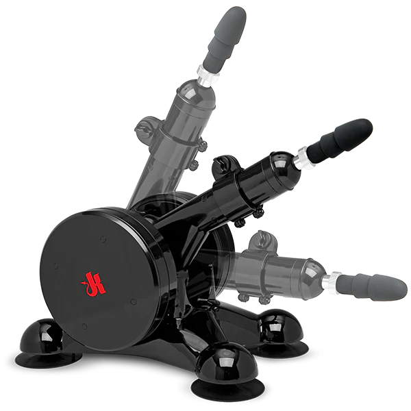 Vac-U-Lock Fuck Machine Black – Adjustable Multi-Speed Thrusting Machine by Doc Johnson