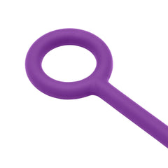 Silicone Anal Bead Small Plum – 4-Piece Body-Safe Silicone Anal Beads