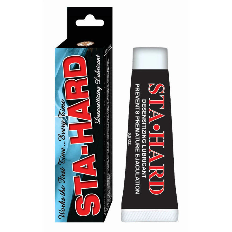 Sta-Hard Desensitizing Delay Lubricant 1.5 oz – Benzocaine Delay Cream for Men