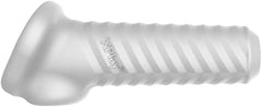 XPlay Breeder Sleeve Clear – Textured Silicone Penis Enhancement Sleeve