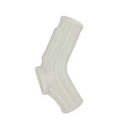 Vibrating Power Sleeve Sleek Fit White – Stretch Textured Enhancement Sleeve | Nasstoys