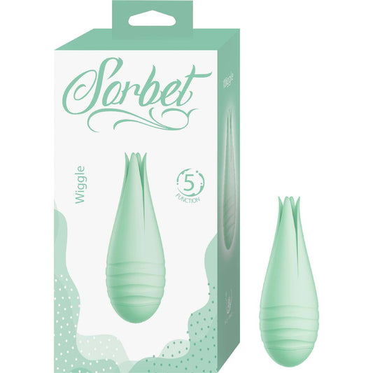 NS Novelties Sorbet Wiggle Mint – Flexible Silicone G-Spot & P-Spot Massager
