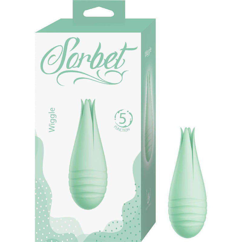 NS Novelties Sorbet Wiggle Mint – Flexible Silicone G-Spot & P-Spot Massager