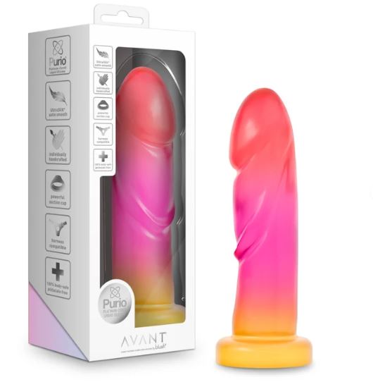 Avant Handcrafted Artisan Dildo Sunburst
