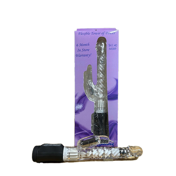 Doctor John’s Tower of Power – Dual Stimulation Vibrator