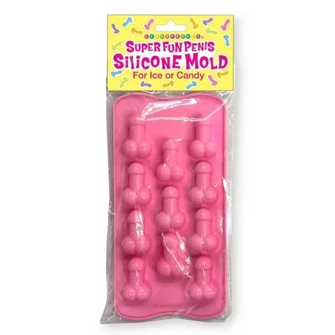 Super Fun Silicone Penis Mold Tray – 11 Cavity Candy, Chocolate & Ice Mold