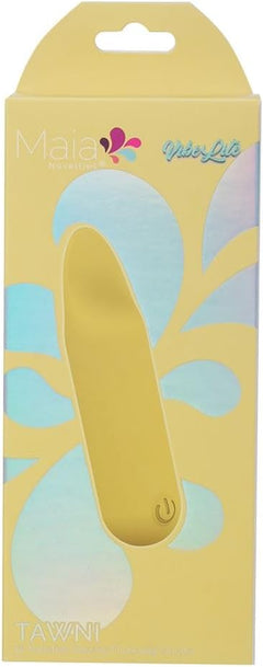 Tawni Flickering Vibe Yellow – Rechargeable Silicone Flickering Vibrator