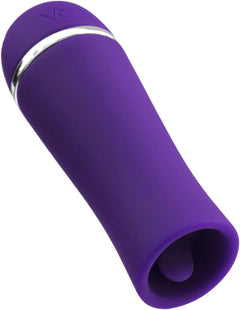 VēDO Liki Flicker Vibe Deep Purple – Rechargeable Waterproof Silicone Flickering Tongue Vibrator