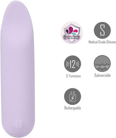 Tawni Flickering Vibe Lavender – Rechargeable Silicone Flickering Vibrator