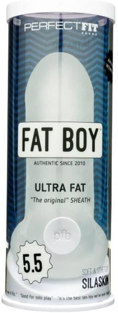 Thick Boy Turbo Sleeve Clear – Vibrating Stretch Sleeve with Turbo Bullet