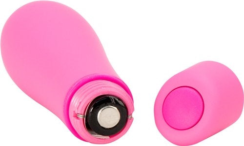 Soft Rain Power Bullet 3 Inch Breeze Coated 7 Function - Pink