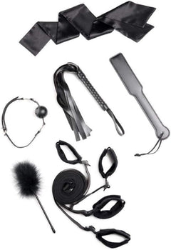 Strict Bed Restraint Bondage Kit Black – 6 Piece BDSM Restraint Set