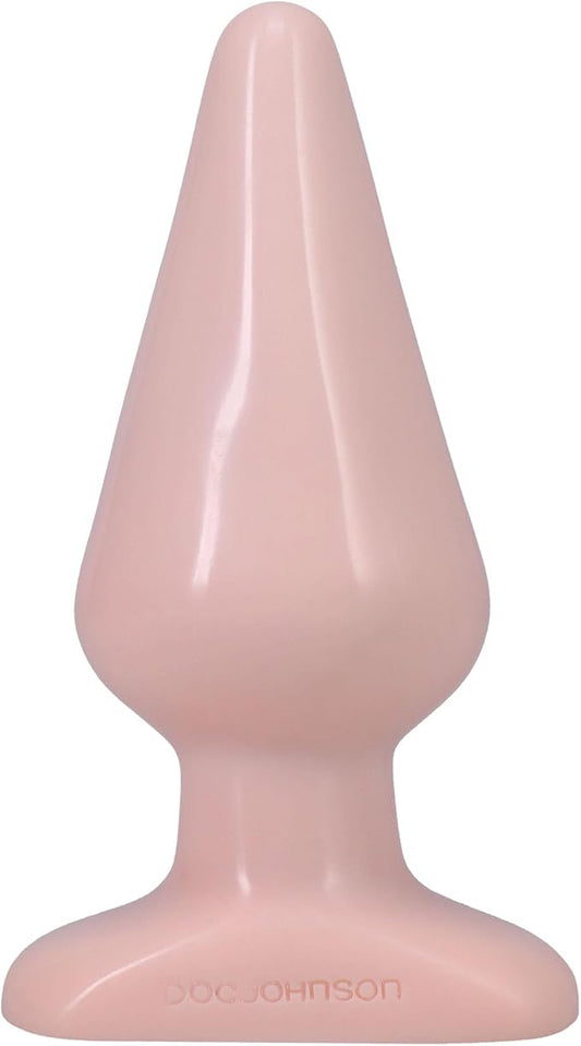 Classic Butt Plug – Large Smooth Plug with Flared Base