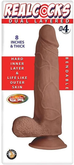 Doctor John's Dual Layered #4 – Flesh 8 Inch