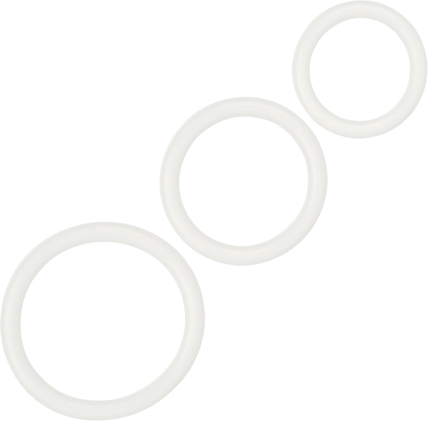 CalExotics Tri-Rings Glow in the Dark – 3-Piece Set