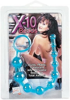 X-10 Flexible Beads – Blue
