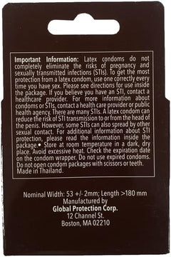 Trustex Chocolate Flavored Lubricated Latex Condoms – 3 Pack with Reservoir Tip | Sweet Chocolate Flavor