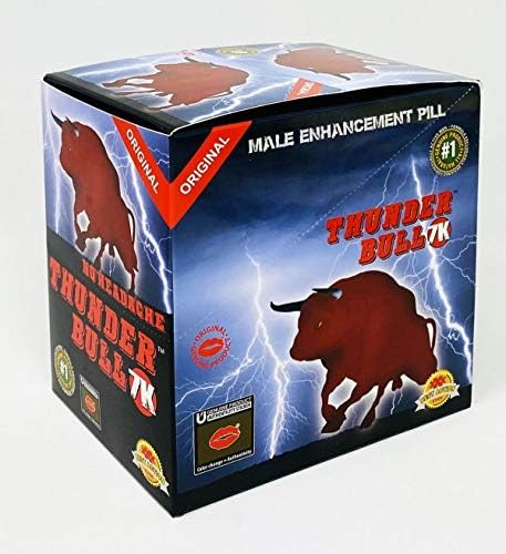 Thunder Bull 7K Male Enhancement Pills 24-Piece Counter Display