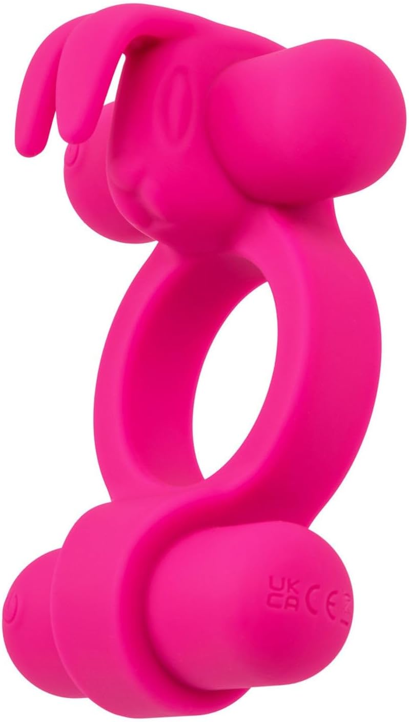 Silicone Rechargeable Rockin' Rabbit – Dual Vibrating Couples Enhancer