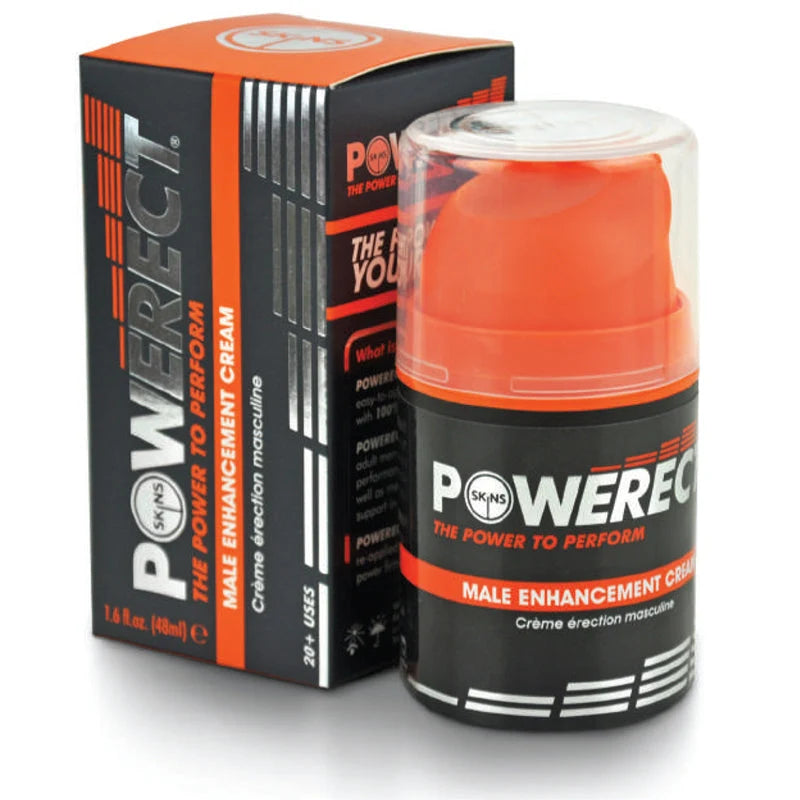 SKINS Power Erect Cream 48ml – Water-Based Male Performance & Sensation Cream
