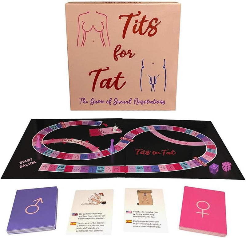 Kheper Games Tits for Tat Couples Board Game