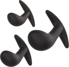 CalExotics Ultimately Pleasurable Silicone Prostate Kit – Black Prostate Plug Set