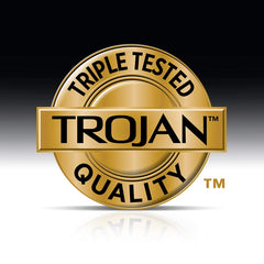 Trojan Pleasures Fire & Ice Lubricated Condoms – 3 Pack Dual Action Warming & Tingling Latex Condoms