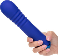Thicc Chubby Thrusting Wand – Rechargeable Thick Silicone Thrusting Vibrator