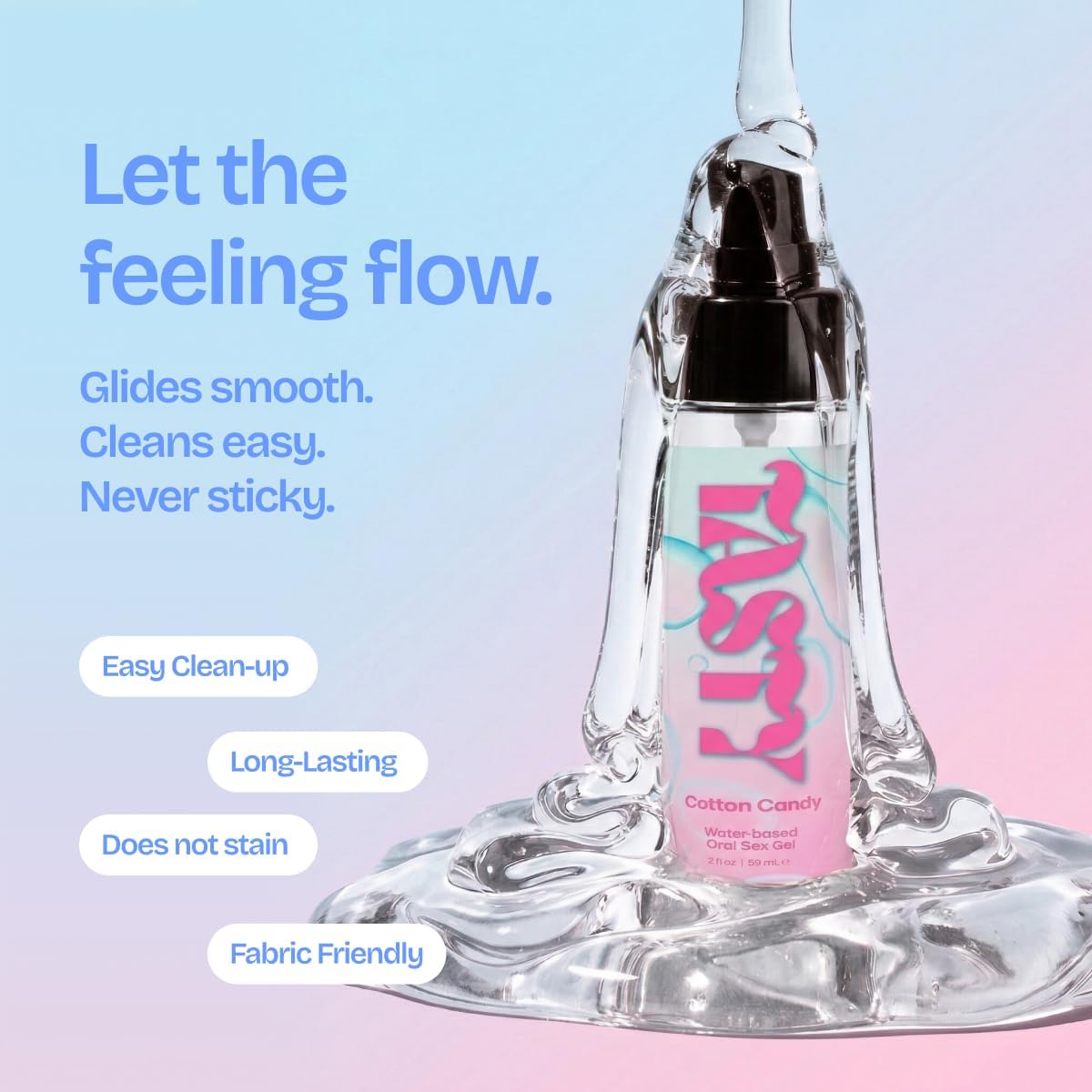 Sweet Treats Tongue Tied – Flavored Oral Pleasure Gel for Couples