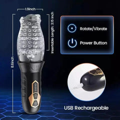 The Male Rose Gawk Gawk 3000 Rechargeable Stroker