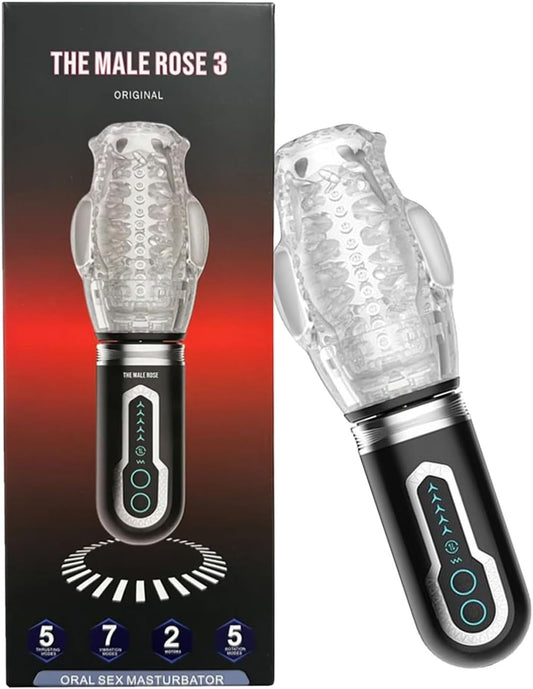 Thrusting Rotating Stroker (The Male Stroker 3) – Automatic Rechargeable Male Masturbator