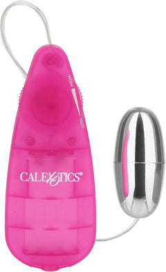 CalExotics Slim Teardrop Bullet Vibrator Pink – Compact Multi-Speed Personal Massager