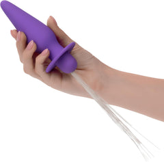 CalExotics Southern Lights Vibrating Light-Up Anal Probe Purple – Rechargeable Silicone Massager