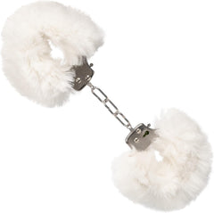 Ultra Fluffy Furry Cuffs – White