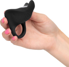 Silicone Rechargeable Remote Pleasurizer Cock Ring – Wireless Remote Vibrating Ring
