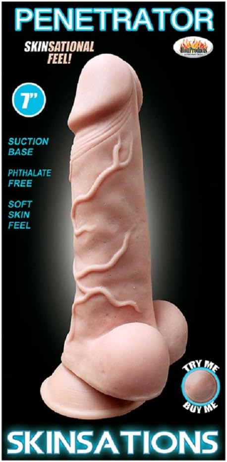 Skinsations Penetrator 7 Inch Dildo – Realistic Adult Novelty Toy