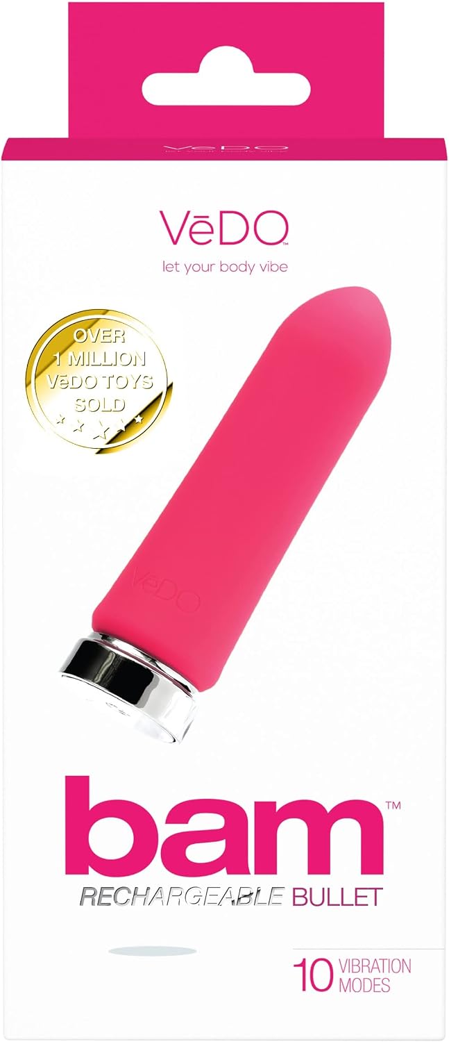 Vedo Bam Rechargeable Bullet – Foxy Pink